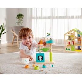 Hape Cute Kitten House Toy Set, Wooden Toys, Dollhouse Accessories