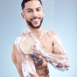 MTDLYICE Silicone Body Scrubber, Shower Brush Exfoliating Skin Silicone Scrubber, Foaming Deep Cleaning, Durable, Suitable for All Skin (White) MTDLYICE Silicone Body Scrubber, Shower Brush Exfoliating Skin Silicone Scrubber, Foaming Deep Cleaning, Durable, Suitable for All Skin (White)