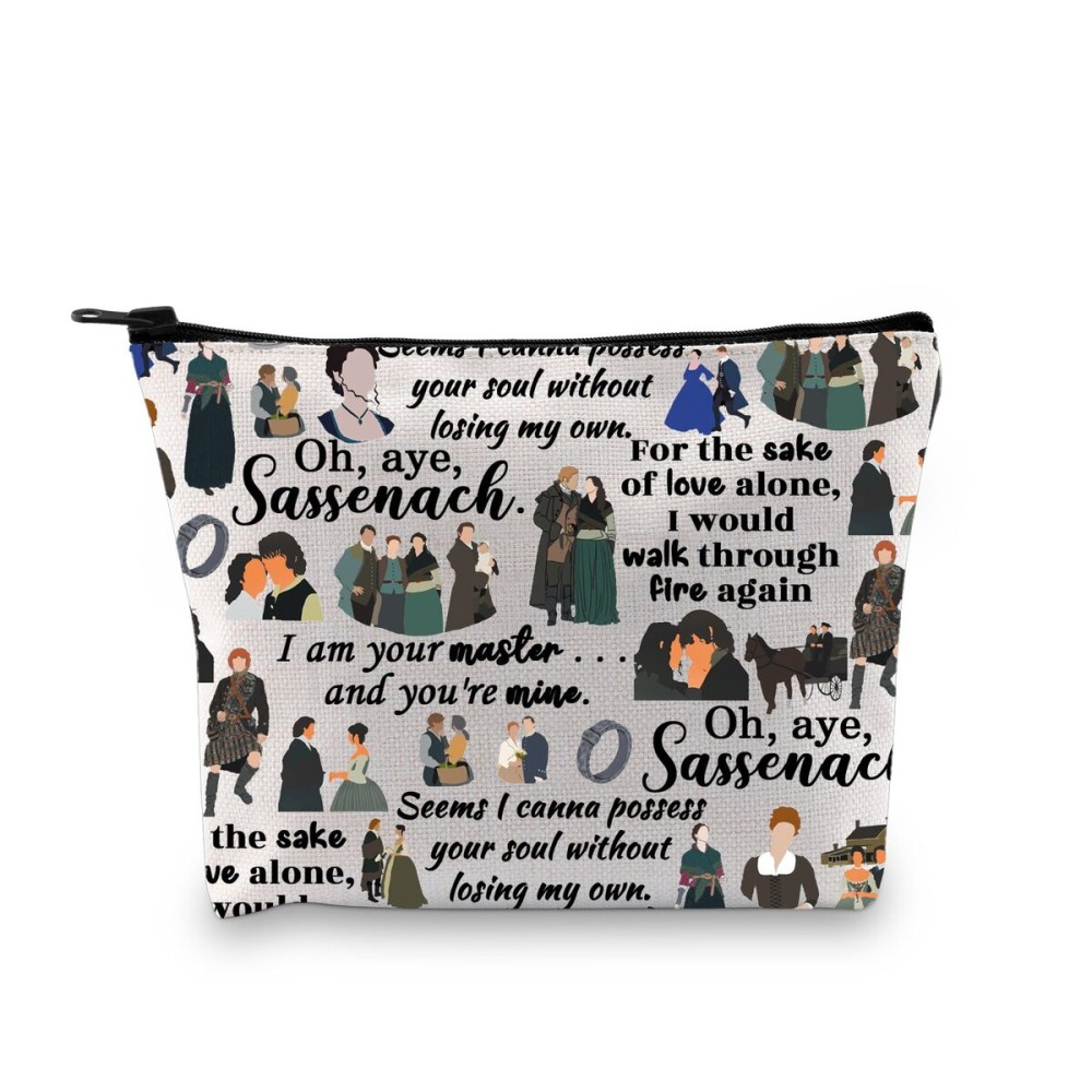 JYTAPP Cosmetic Makeup Bag Highlands Pounch Gift Sassenach Dragonfly Cosmetic Bag