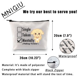 MNIGIU Singer Fans Gift Single Taken Mentally Dating Makeup Bag Cartoon Style Gift Kpop Star Fans Gift Korean Boy Fan Gift MNIGIU Singer Fans Gift Single Taken Mentally Dating Makeup Bag Cartoon Style Gift Kpop Star Fans Gift Korean Boy Fan Gift
