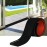Threshold Ramps for Doorways, 0.4 Rise Rubber Door Threshold Ramp Self-Adhesive Ramps, is Adjustable and Cuttable for Sweeper Wheelchair Stroller Scooter Reducer Ramp (Black, 2/5height - 3.3Ft Long)