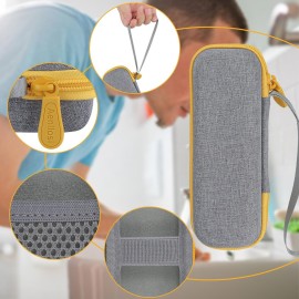 Aenllosi Hard Case Compatible with Microtouch Solo Titanium, Microtouch Beard & Body Razor Organizer (Case Only)