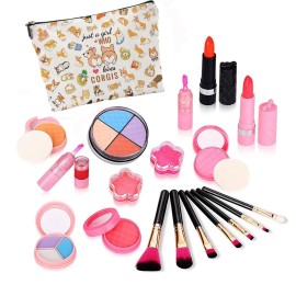 NONETH Corgi Gifts for Corgi Lovers, Corgi Makeup Bag Gifts for Women, Girls Dog Lovers Gift, Corgi Themed Cosmetic Bag Gifts for Dog Lovers NONETH Corgi Gifts for Corgi Lovers, Corgi Makeup Bag Gifts for Women, Girls Dog Lovers Gift, Corgi Themed Cosmetic Bag Gifts for Dog Lovers