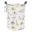 FANKANG Storage Basket, Nursery Hamper Canvas Laundry Basket Foldable with Waterproof PE Coating Large Storage Baskets for Kids Boys and Girls, Office, Bedroom, Clothes,Toys(Lovely Animals )