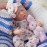 MYREBABY 7 Miniature Reborn Baby Doll Silicone Full Body Realistic Newborn Doll Closed Eyes Sleeping Baby Girl The Look Real Babies Soft Anti Stress for Kids Birthday Gift