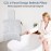 Bath Pillow Bathtub Pillow for Tub Luxury Bath Tub Pillows for Tub Neck and Back Support with 4D Air Mesh Fabric and 8 Strong Powerfull Non-Slip Suction Cups Relaxing Bath Accessories Spa Gifts, White