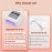 Cordless UV Nail Lamp 108W, Professional LED Nail Lamp with 36 Beads & Touch Display, Rechargeable UV Light for Gel Nails Built-in 4-Timer Modes & Auto Sensor, Fast Curing Nail Dryer for Salon & Home