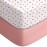 Yoofoss Baby Crib Sheets for Boys Girls, Fitted Crib Sheet 2 Pack for Standard Crib and Toddler Mattress, Super Soft Microfiber Baby Sheet 28x52x8in Pink+Love