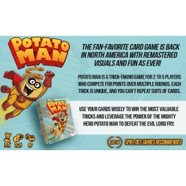Mind\'s Vision Potato Man - New Full Size Box Version | Legendary Trick-Taking Card Game for Everyone | Ages 8+ | 2-5 Players | Collectible Version