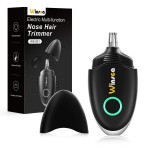 Winsea Ear and Nose Hair Trimmer for Men and Women - Travel Trimmer, High-Precision Nose Shaver, USB Rechargeable, Waterproof, Safe & Quiet Operation, Portable Ear Hair Remover Design