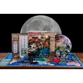 Renegade Game Studios: Risk 2210 A.D. - Risk Gameplay, New Twists, Mechs, Underwater & Moon Locations, Commanders, Ages 10+, 2-5 Players, 240 Min, Upadated with New Graphics and Rules