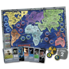 Renegade Game Studios: Risk 2210 A.D. - Risk Gameplay, New Twists, Mechs, Underwater & Moon Locations, Commanders, Ages 10+, 2-5 Players, 240 Min, Upadated with New Graphics and Rules