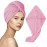 MaopaoBeauty Microfiber Waffle Weave Hair Towel Hair Wrap Towel for Women and Girls Quick Dry Super Absorbent Hair Towels for Long, Curly & Thick Hair