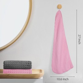 MaopaoBeauty Microfiber Waffle Weave Hair Towel Hair Wrap Towel for Women and Girls Quick Dry Super Absorbent Hair Towels for Long, Curly & Thick Hair MaopaoBeauty Microfiber Waffle Weave Hair Towel Hair Wrap Towel for Women and Girls Quick Dry Super Absorbent Hair Towels for Long, Curly & Thick Hair
