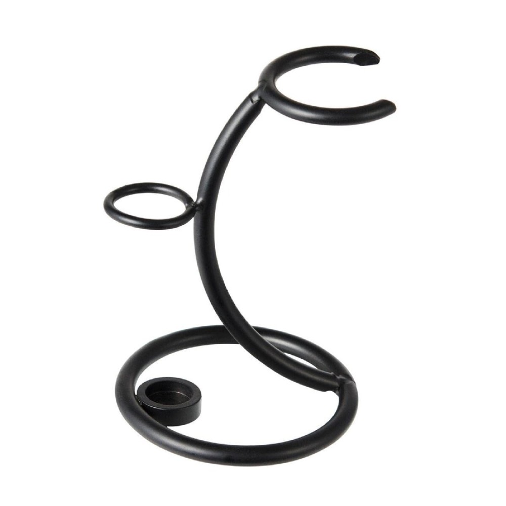 Chiclits Technology 2 in1 Holder for Men Shaving Tool Compact Curved Shaving Brush Manual Razor Stand Holders Beard Clean Shaver Stainless Steel