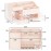 SuoXing Pink Makeup Organizer for Vanity,Large Plastic Skincare Organizers With Drawers,Bathroom Counter Organizer Cosmetic Storage for Dresser Top Skin Care,Lotion,Beauty Products and Brush Holder