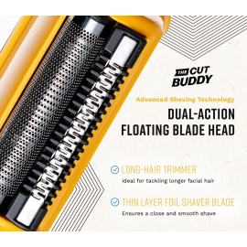 Shave Buddy, Compact Foil Electric Shaver for Face & Body, Maintains 5 O\'Clock Shadow, Lightweight & Water Resistant, 1 Count