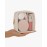 Pocmimut Mini Makeup Bag,Clear Makeup Bag Travel Toiletry Bag Pouch Purse Car Accessories Cute Stuff for Women,Travel Essentials Organizers,Beige