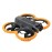 FSIDIWT Avata 2 Propeller Guard Protector, Anti-Collision Prop Bumper Silicone Protective Cover Ring for DJI Avata 2 Accessories (Orange)