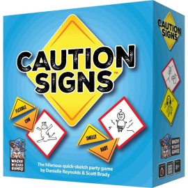 Wacky Wizard Games, Caution Signs: A Hilarious Quick-Sketch Party Game