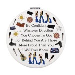 LQRI M Mia Musical Makeup Mirror Comedy Musical Gift Musical Gift M Mia Fans Gifts