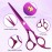 Hair Cutting Scissors Kit, Professional Barber Shears Set with Hair Scissors Thinning Shears, Tijeras para Cortar Cabello Haircutting Sheers Hair Cut Blending Salon Scissor for Men Women Pet