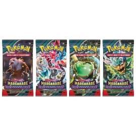 Pokmon TCG - Scarlet and Purple - Twilight Masquerade Blister Booster Pack (1 Random Booster), POK18955839
