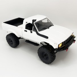 WPL C24-1 RC Rock Crawler 4x4 RC Truck Off Road 1/16 RC Crawler, Remote Control Truck Pickup RTR All Terrain 2.4 GHz with Proportional Throttle Steering Independent Suspension for Adults