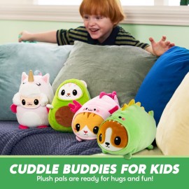 JOYIN Stuffed Animal, Kawaii Dinosaur Plush Toy, 11 Soft Plushie with Corgi Face, Cute Pillow for Kids and Adults, Birthday Surprise Gift for Boys and Girls (Corgisaur)