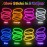 SpringFlower 100 PCS Glow Sticks Bulk Party Favors, 8 Glow in the Dark Party Supplies, Light Sticks for Party Favors Glow Necklaces and Bracelets for Kids or Adults
