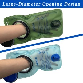 Hydration Bladder 3 Liter,Water Bladder Pack of 2,Water Storage Bag Reservoir Hydration Pack Replacement for Bicycling Hiking Camping Hunting Running