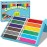 YEGEER 288 Count Colored Pencils Bulk, 12 Assorted Colors, Pre-sharpened Coloring Pencils Set for Kids and Adult, Teachers Essential Classroom Prizes, Back to School Supplies (One box)