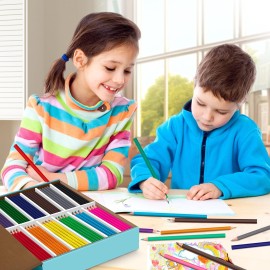 YEGEER 288 Count Colored Pencils Bulk, 12 Assorted Colors, Pre-sharpened Coloring Pencils Set for Kids and Adult, Teachers Essential Classroom Prizes, Back to School Supplies (One box)
