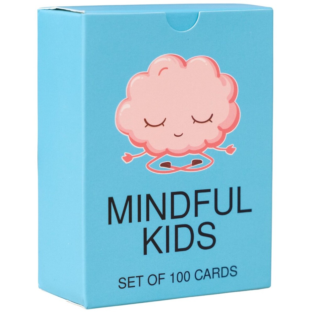 BayWel - 100 Mindfulness Conversation Starter Cards for Kids - Enable Meaningful Conversations with Kids