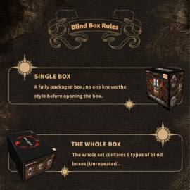 BEEMAI Firelink DkSouls Series 1 1PC Blind Box Figures, Random Design Cute Figures Collectible Toys Birthday Gifts