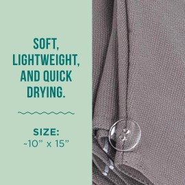 Sand Cloud Hair Towel Wrap for Women & Men, (Grey, Classic) - 100% Turkish Cotton Quick Hair Drying Towel Wrap - Absorbent Half Terry Weave Hair Plop Head Towel Wrap with Binding Edge Sand Cloud Hair Towel Wrap for Women & Men, (Grey, Classic) - 100% Turkish Cotton Quick Hair Drying Towel Wrap - Absorbent Half Terry Weave Hair Plop Head Towel Wrap with Binding Edge