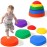 Oranmew 6 Pcs Stepping Stones for Kids - Toddler Stepping Stones for Balance and Sensory Play, Non-Slip Indoor and Outdoor Balance Toys for Boys and Girls Age 3+, Stackable Design for Easy Storage
