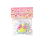 Taba Squishy Cat Paw Squeeze Toys,Sensory Fidget Toy for Your Best Mellow and Chill,Party Favors, Birthday Gift, Squishy Toys for Adults (Blue)