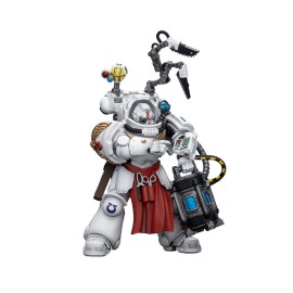 JOYTOY 1/18 Action Figure Warhammer 40,000 Ultramarines Apothecary Biologis Collection Model Birthday Gift