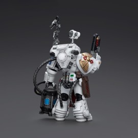 JOYTOY 1/18 Action Figure Warhammer 40,000 Ultramarines Apothecary Biologis Collection Model Birthday Gift