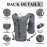 Running Hydration Vest Backpack,Lightweight Insulated Pack with 1.5L Water Bladder Bag Daypack for Hiking Trail Running Cycling Race Marathon for Women Men Grey