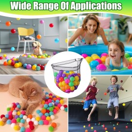AIERSA Adjustable Ball Picker for Pit, Plastic Retriever for Kids Foam Pit, Multiple Collector for Pickup Dogs Playpen, Accessories for Grabber Play Yard