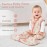 Yoofoss Baby Sleep Sack 6-12 Months Wearable Blanket for Babies 100% Organic Cotton 2-Way Zipper TOG 0.5 Toddler Sleeping Sack 3 Pack, Comfy Lightweight Sleep Sacks