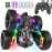 Terucle Rc Cars Toys for Boys Remote Control Car 2.4 GHz Black Toys for Ages 5-7 Kids Toys New Upgraded Strip Lights 360 Rotating Rc Truck Birthday (Black)