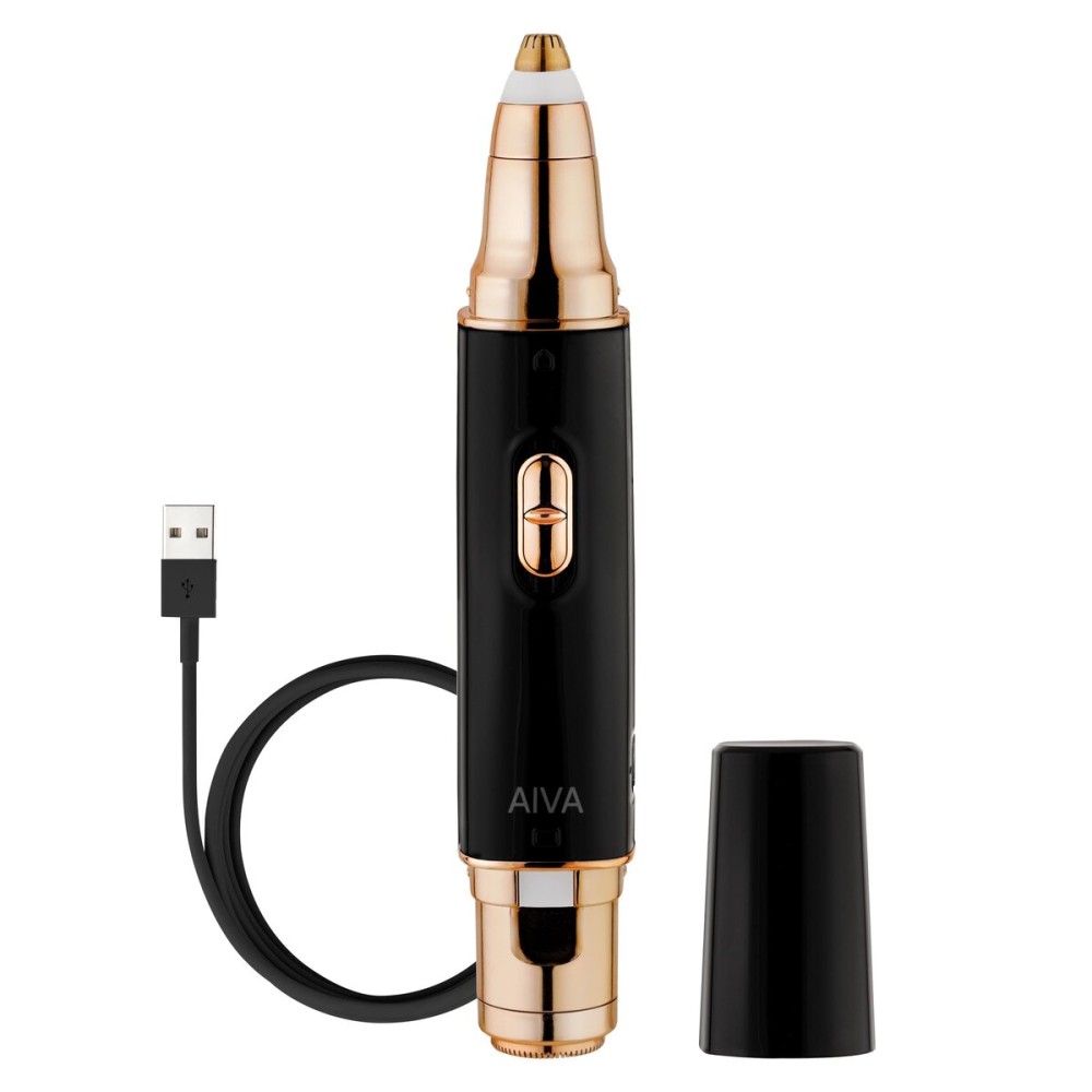 SPA SCIENCES - AIVA - The 2-in-1 Facial Hair Remover & Eyebrow Trimmer with Built-in LED Lights SPA SCIENCES - AIVA - The 2-in-1 Facial Hair Remover & Eyebrow Trimmer with Built-in LED Lights