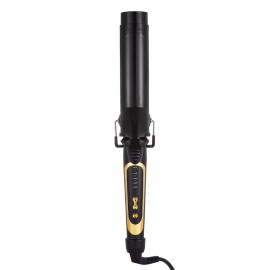 Lanvier 1 1/2 Inch Curling Iron 1.5 Barrel Curling for Medium & Long Hair with Soft and Relax Curls, Up to 450F Worldwide Voltage (100-240V) Hair Curler for Traveling, Hair Waving Style Tool - Black