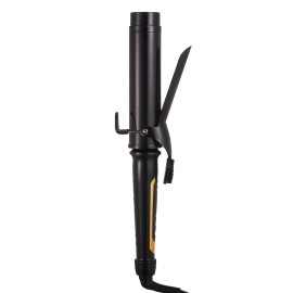 Lanvier 1 1/2 Inch Curling Iron 1.5 Barrel Curling for Medium & Long Hair with Soft and Relax Curls, Up to 450F Worldwide Voltage (100-240V) Hair Curler for Traveling, Hair Waving Style Tool - Black