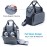 SFYBYHEART Carrying Case Compatible with Baby Brezza Formula Pro Mini Baby Formula Mixer Machine Carrying Bag - Baby Formula Mixer Travel Bag with Pockets for Baby Essential, Pumps, Baby Bottles