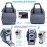 SFYBYHEART Carrying Case Compatible with Baby Brezza Formula Pro Mini Baby Formula Mixer Machine Carrying Bag - Baby Formula Mixer Travel Bag with Pockets for Baby Essential, Pumps, Baby Bottles