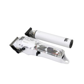 TPOB White Slime 2 Splatt Clipper Trimmer Set Barber Hair Clippers for Men 6800 RPM